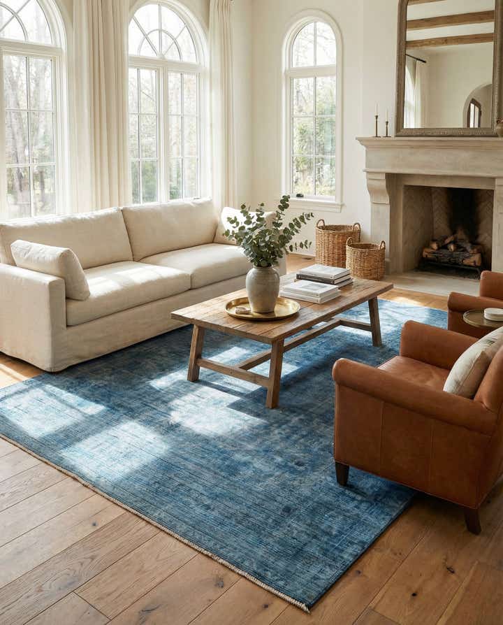 8' 7 x 12' 2 Hand Knotted Ultra Vintage Persian Wool Rug