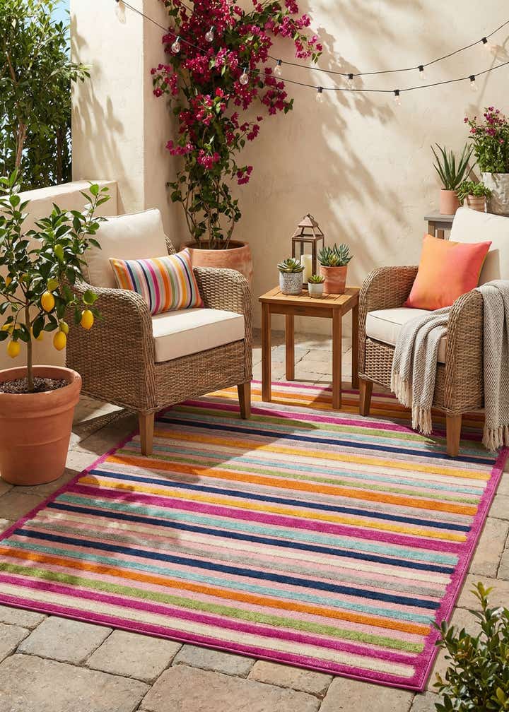 4' x 6' Easy-Clean Aruba Indoor / Outdoor Rug