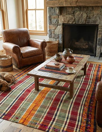 5' 5 x 8' 7 Jajim Wool Rug