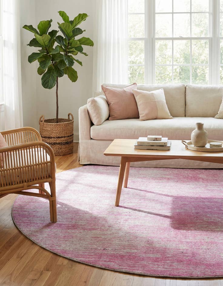 Detail image of  7' 7 x 7' 7 Asha Round Rug