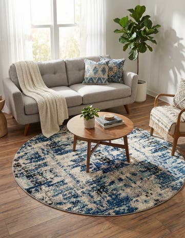 5' x 5' Tucson Round Rug