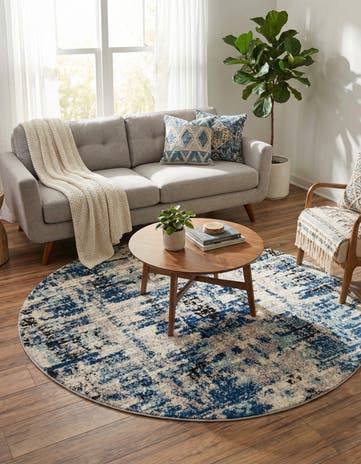 5' x 5' Tucson Round Rug