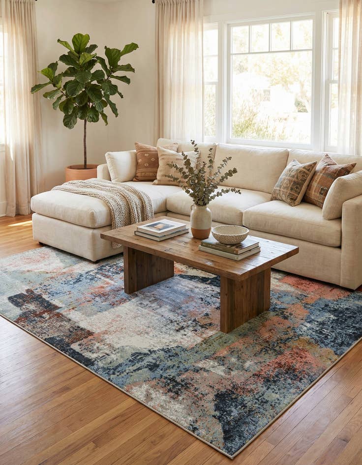 Detail image of 9' x 12' Kamala Washable Rug