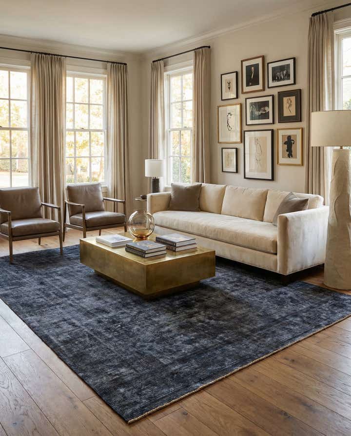 9' 1 x 12' 6 Hand Knotted Ultra Vintage Persian Wool Rug