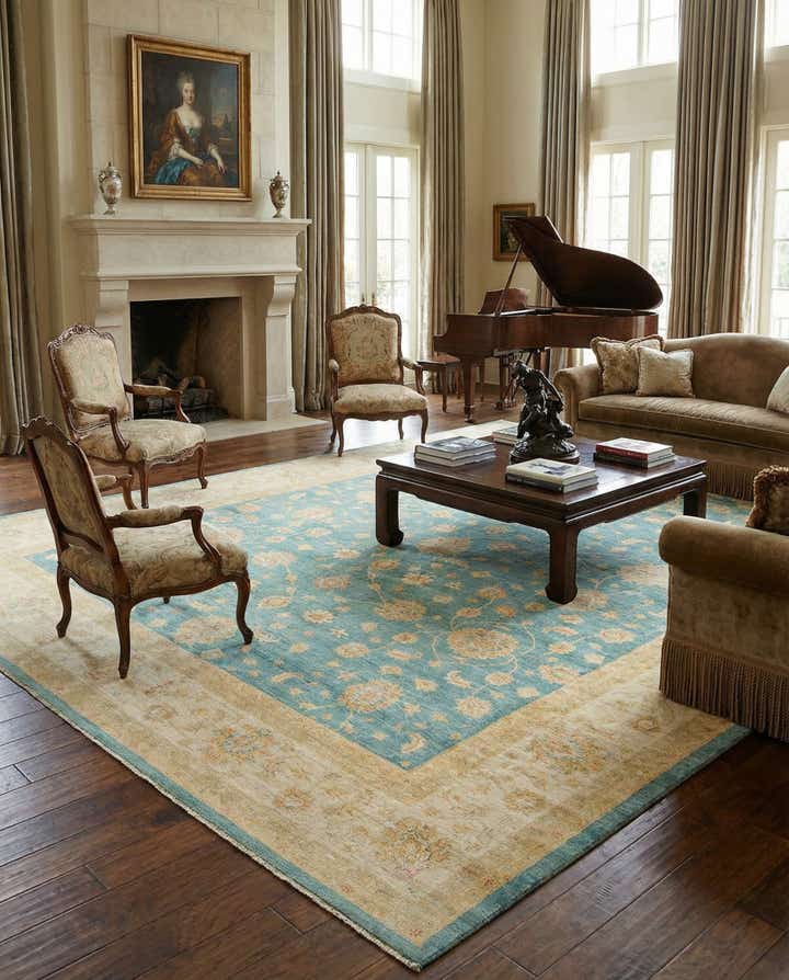 12' 10 x 16' 8 Kaizar Wool Rug