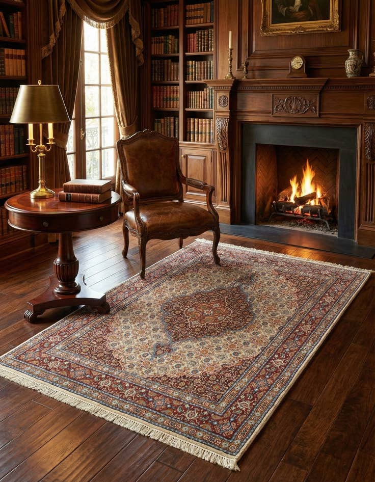 Detail image of 3' 3 x 4' 9 Mood Wool Rug