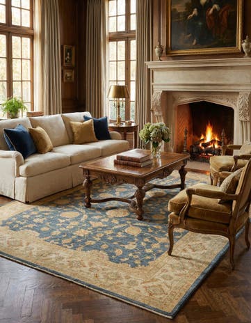 8' 8 x 12' 5 Kaizar Wool Rug