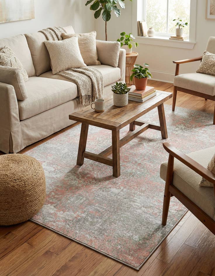 Detail image of 5' x 8' Kamala Washable Rug