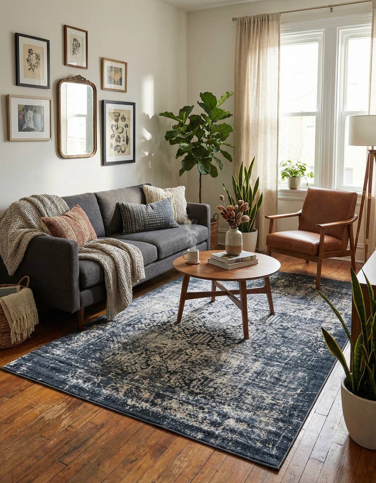 Detail image of 5' 2 x 7' 7 Villa Rug