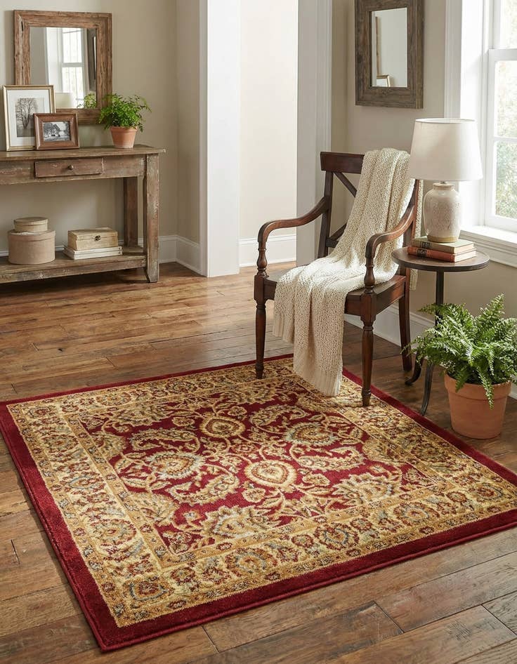 Detail image of  4' x 4' Aditi Square Rug