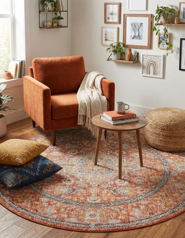 7' x 7' Lola Round Rug