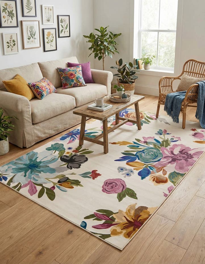 5' 3 x 7' 10 Blossom Rug