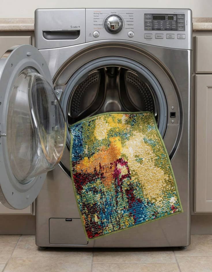 Detail image of 1' 4 x 1' 4  Washable Casablanca Sample Rug