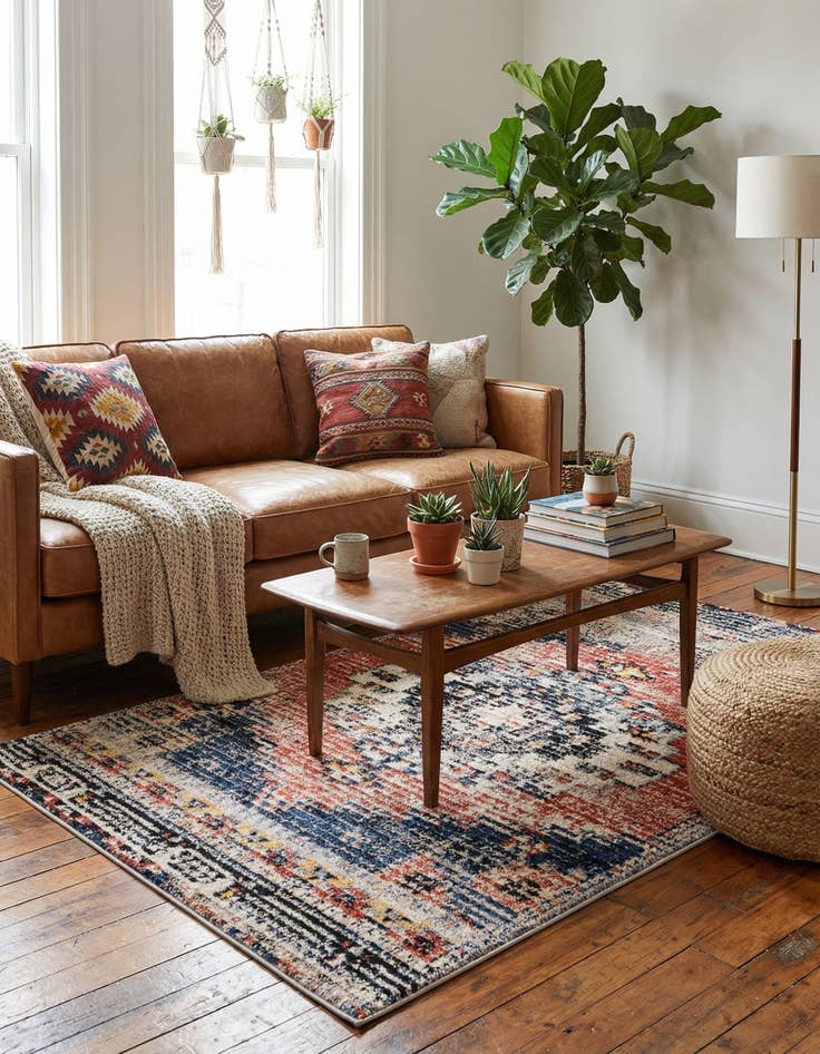 Detail image of 4' x 6' Tucson Rug