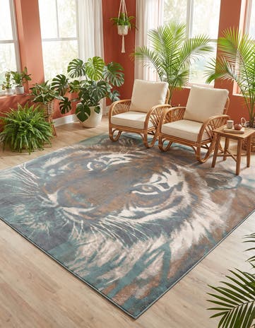 10' x 10' Savannah Square Rug