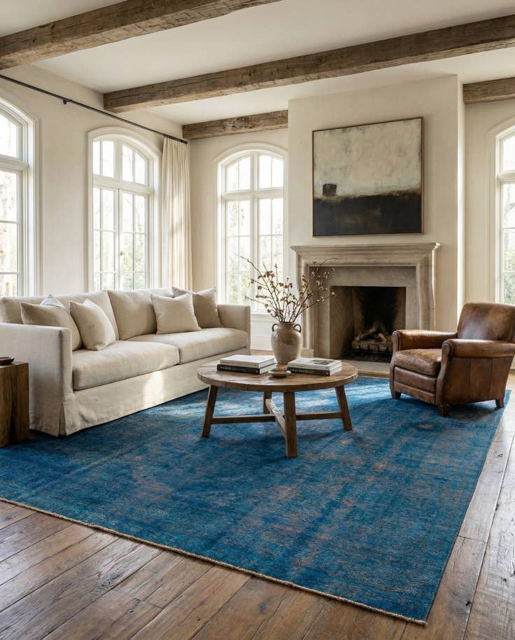 Detail image of 10' x 12' 3 Hand Knotted Ultra Vintage Persian Wool Rug