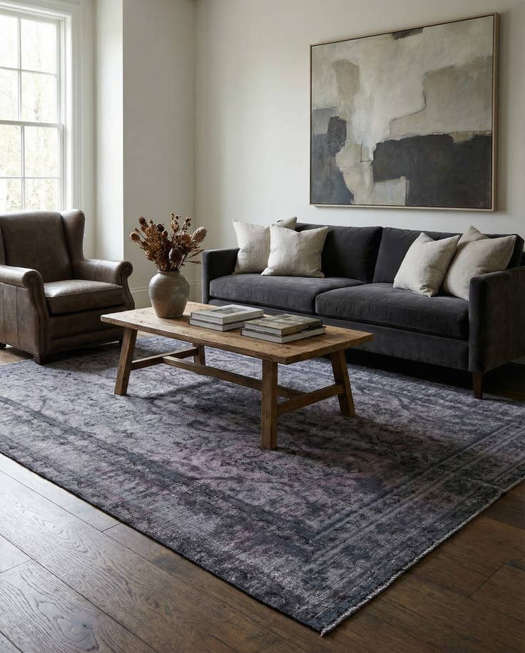 Detail image of 6' x 9' 2 Hand Knotted Ultra Vintage Persian Wool Rug