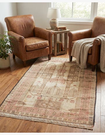 3' x 5' 3 Hand Knotted Ultra Vintage Persian Wool Rug