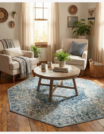 4' x 4' Newport Octagon Rug