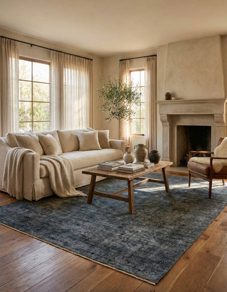 Detail image of 8' 1 x 10' 10  Hand Knotted Ultra Vintage Persian Wool Rug