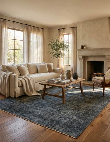 8' 1 x 10' 10 Hand Knotted Ultra Vintage Persian Wool Rug
