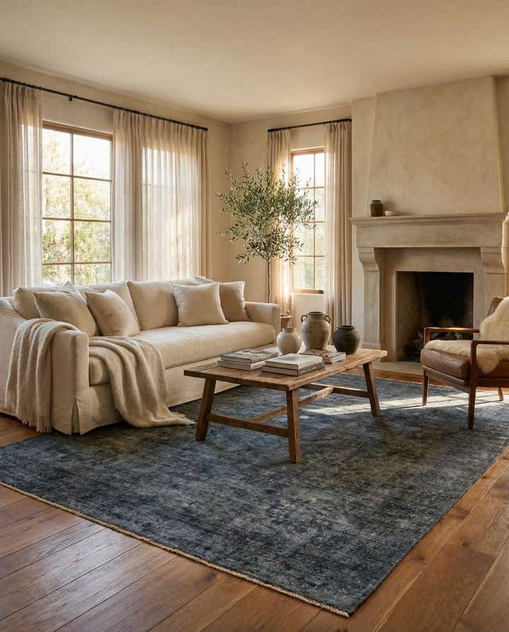 8' 1 x 10' 10 Hand Knotted Ultra Vintage Persian Wool Rug