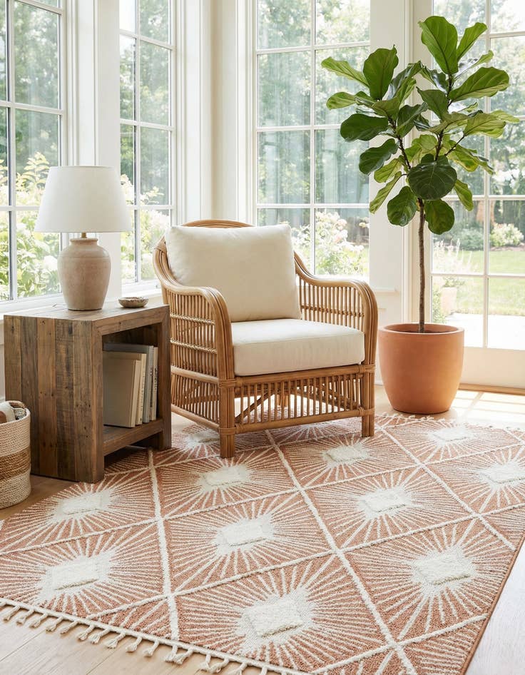 Detail image of  7' x 10' Boho Rug