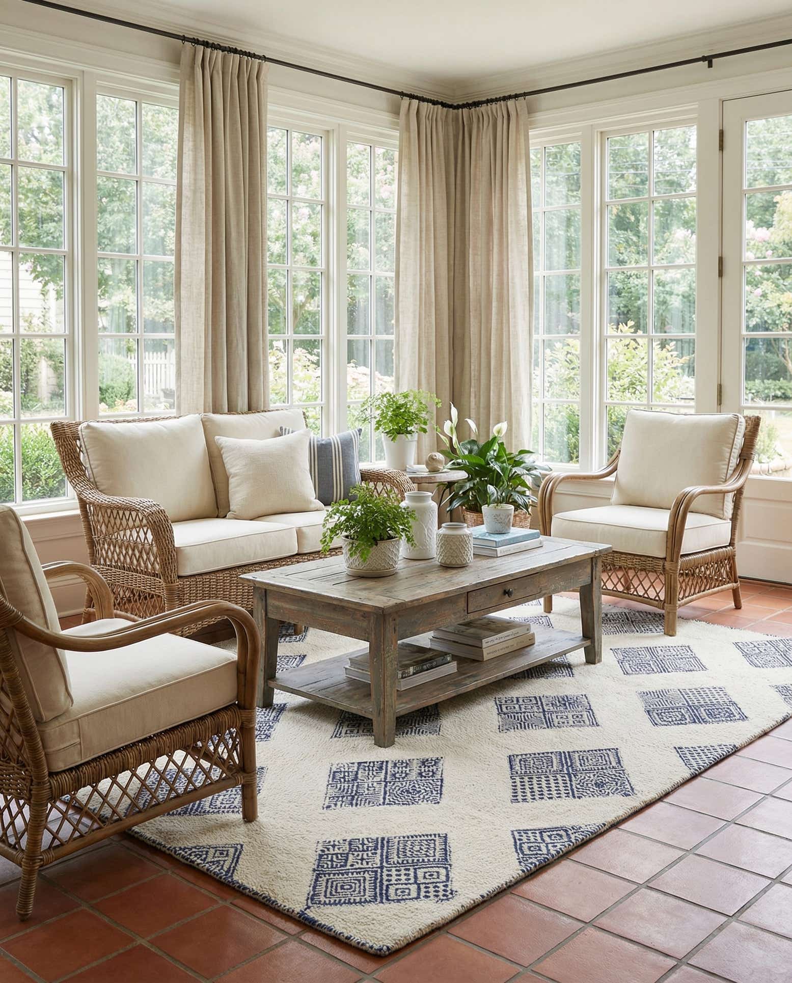 5' 2 x 8' 4 Hand Knotted Rug