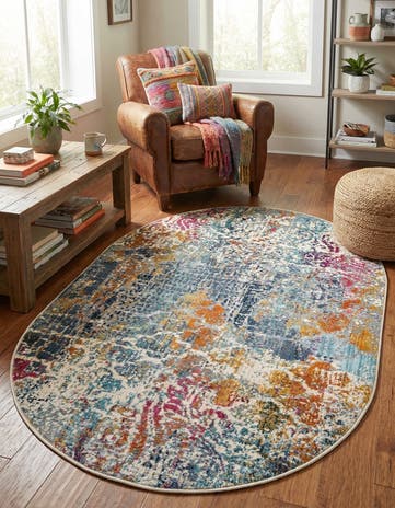 Malibu Oval Rug