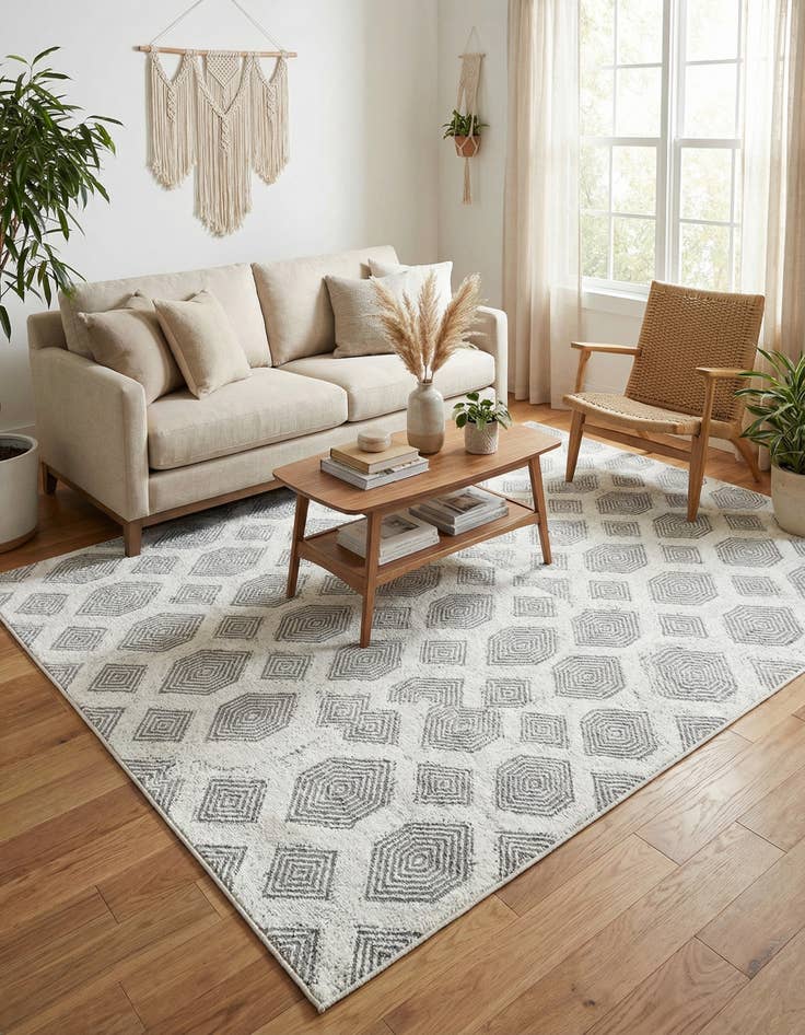 Detail image of 6' 4 x 9' Sabrina Soto Casa Havana Rug