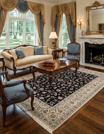 6' 11 x 9' 9 Nain Rug