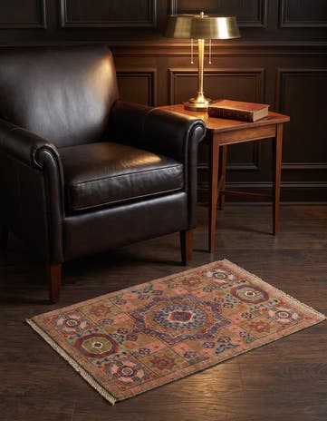 2' 1 x 2' 11 Hand Knotted Mamluk Ziegler Rug