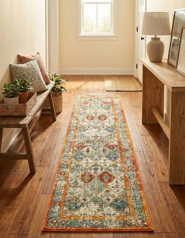 Beige Veneto Runner Rug