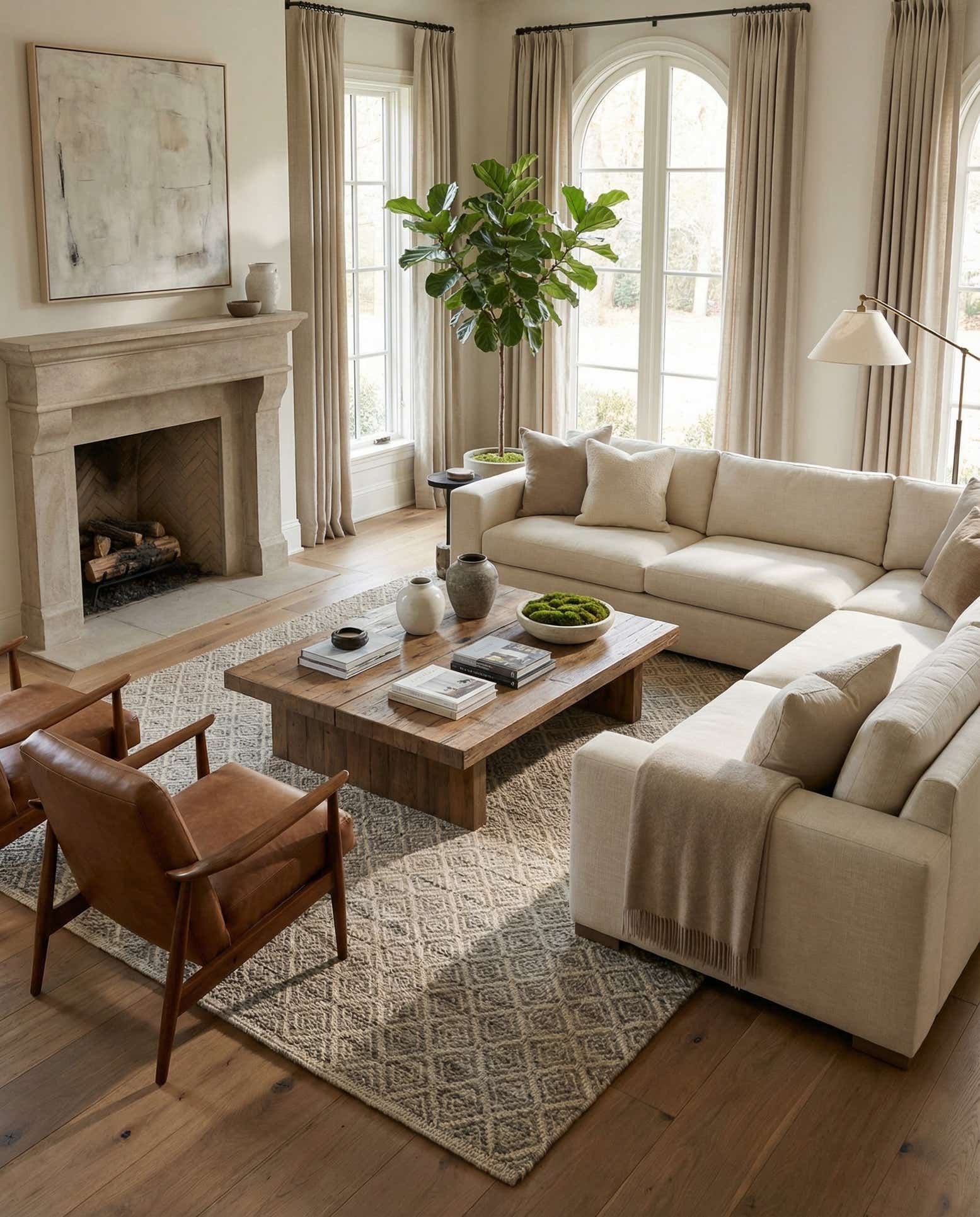 8' 8 x 11' 9 Hand Knotted Darya Wool Rug