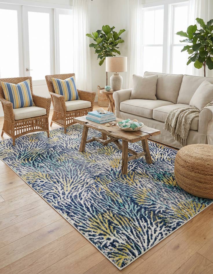 Detail image of 6' x 9' Ariel Rug