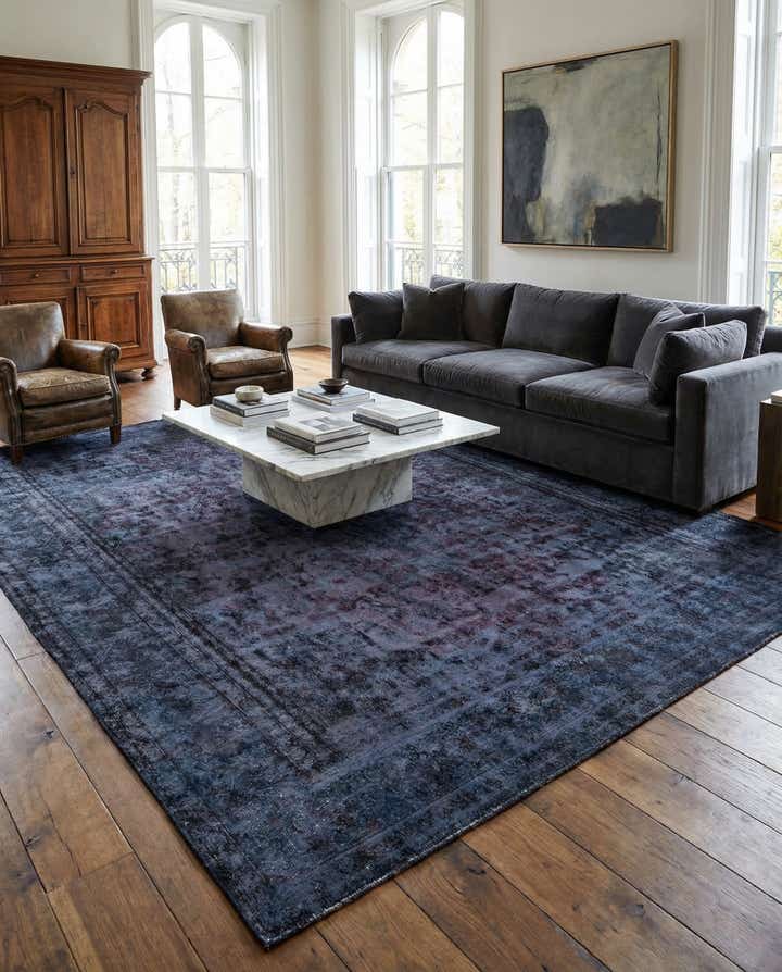 9' 9 x 13' 3 Hand Knotted Ultra Vintage Persian Wool Rug