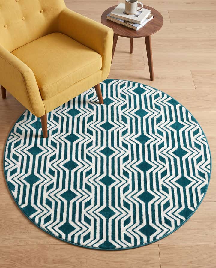 4' x 4' Vince Camuto Round Rug