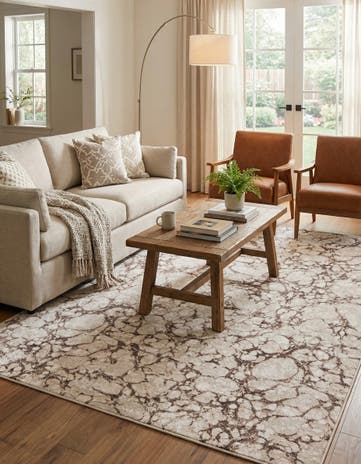 Brown Oasis Rug