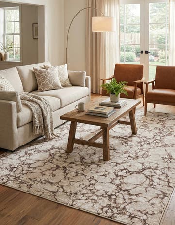 Brown Oasis Rug