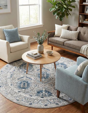 7' x 7' Nyla Round Rug