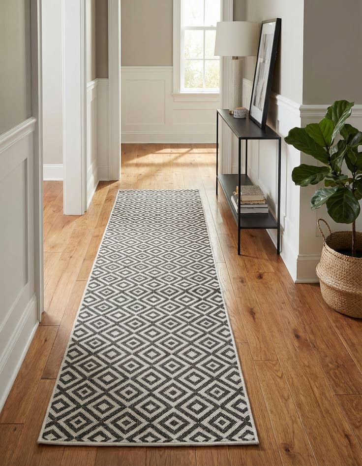 Detail image of 2' 7 x 12'  Washable Jill Zarin Costa Rica Indoor / Outdoor Runner Rug