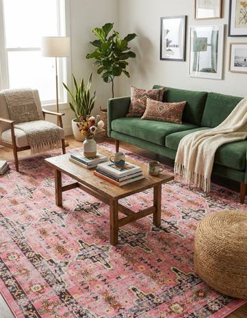Pink Lucerne Rug