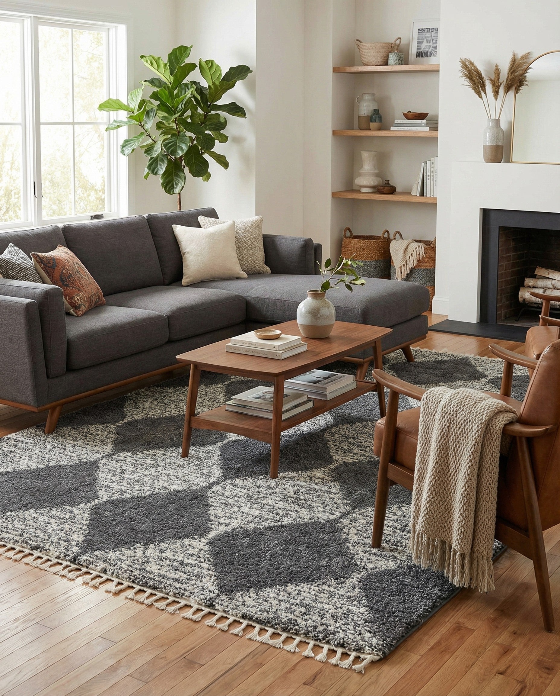  10' x 14' Serenity Shag Rug