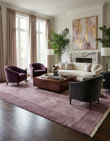 8' 3 x 11' 5 Hand Knotted Darya Wool Rug