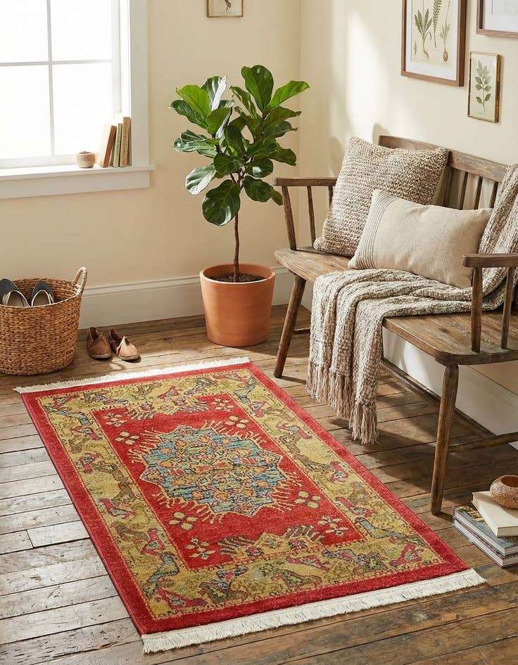 Detail image of 2' x 3' Serapi Rug