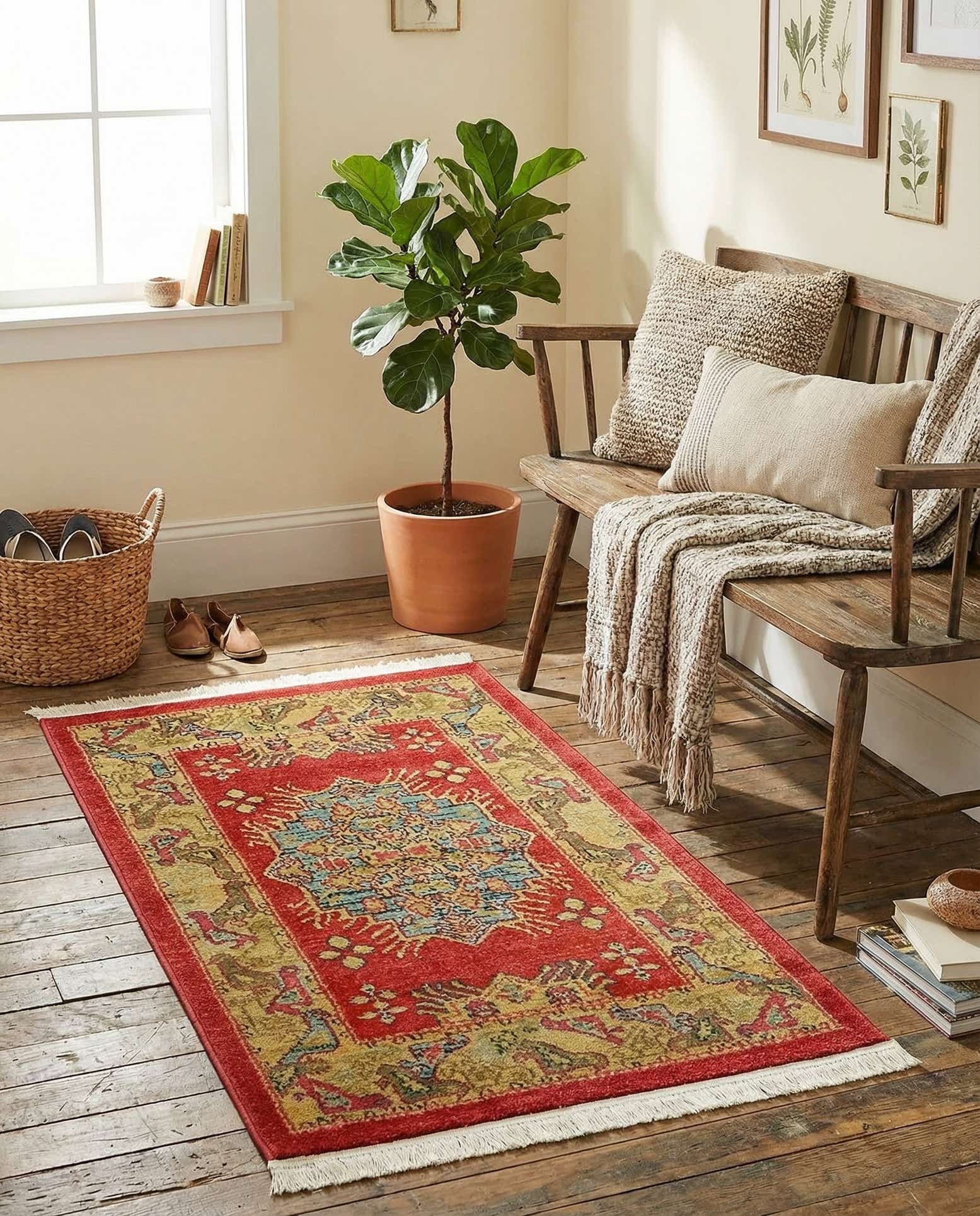 60cm x 95cm Serapi Teppich