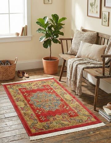 Red Sara Rug