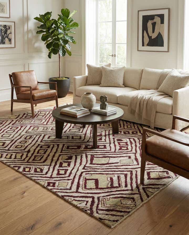 7' 9 x 10' 1 Hand Knotted Darya Wool Rug