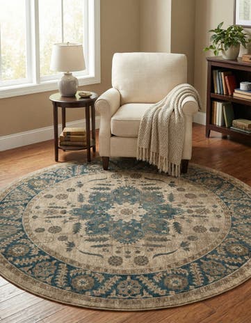8' x 8' Viola Round Rug