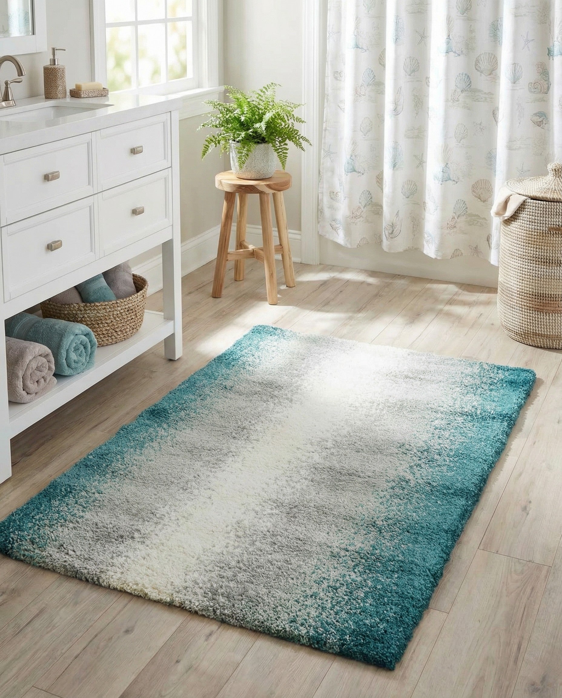  2' x 3' Soft Touch Shag Rug